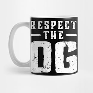 Respect The OG Original Gangsta Calligraphy Mug